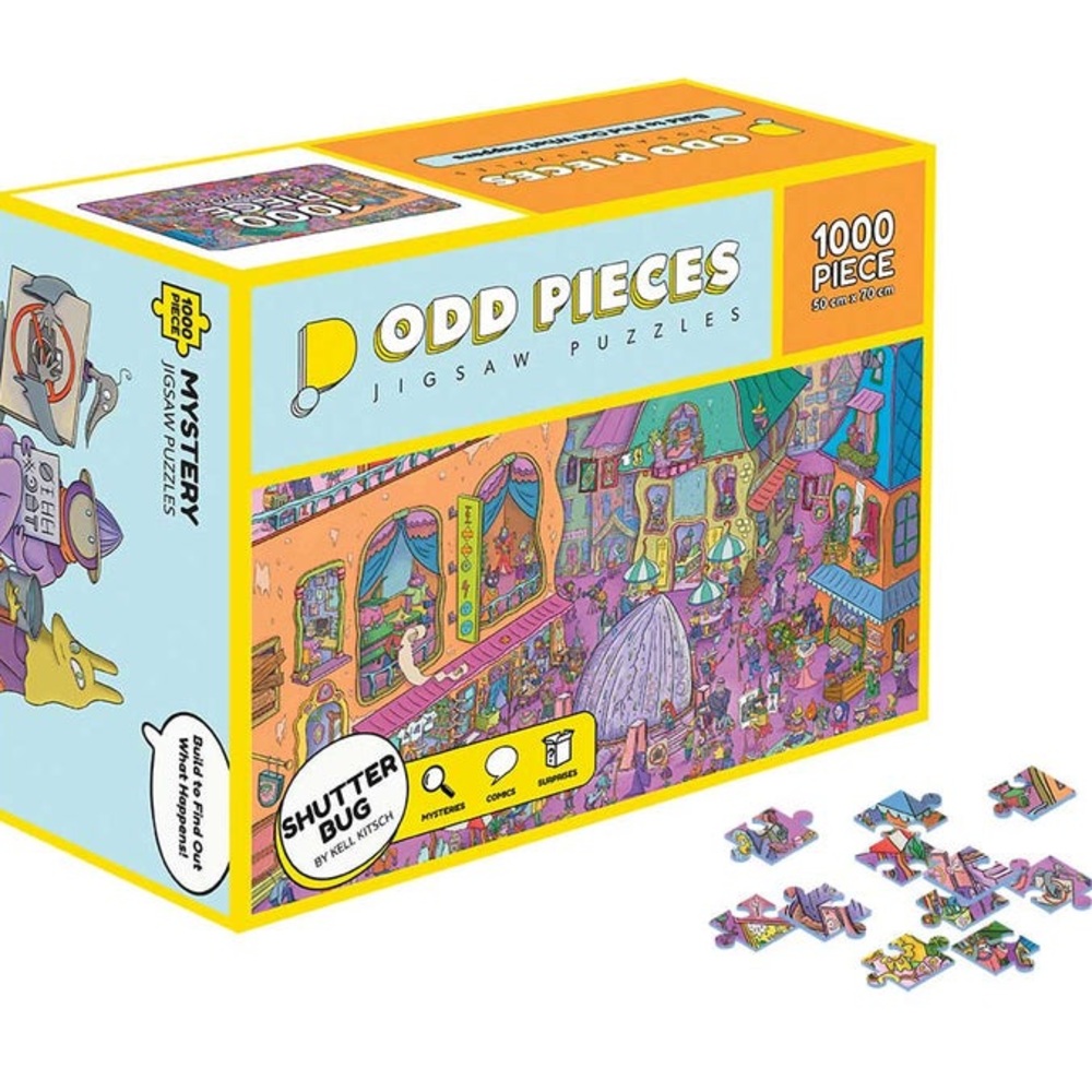 Odd Pieces Mystery Puzzle - “Shutter Bug”